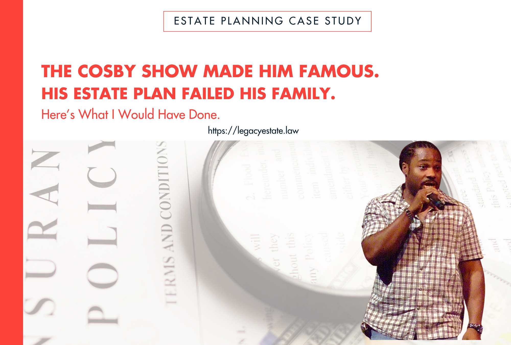 Malcolm-Jamal Warner estate planning case study